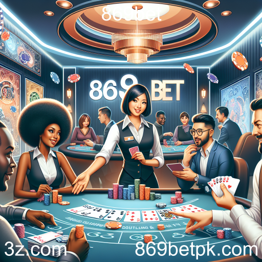 Viva a Emoção dos Cassinos Ao Vivo na 869bet